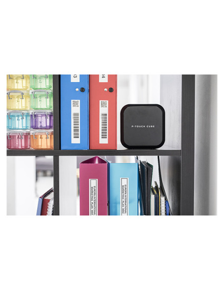 Brother PTP710BT stampante per etichette (CD) Trasferimento termico 180 x 360 DPI 20 mm/s Con cavo e senza cavo TZe Bluetooth