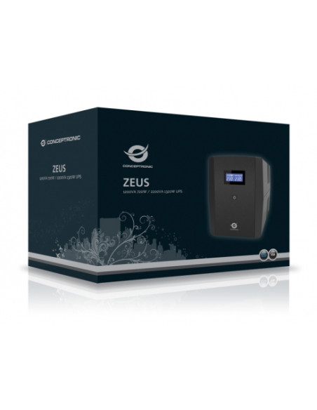 Conceptronic ZEUS04E gruppo di continuità (UPS) A linea interattiva 2,2 kVA 1320 W 6 presa(e) AC