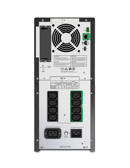APC Smart-UPS 2200VA gruppo di continuità (UPS) A linea interattiva 2,2 kVA 1980 W 9 presa(e) AC