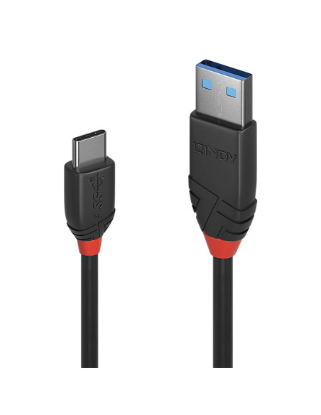 Lindy 36917 cavo USB USB 3.2 Gen 1 (3.1 Gen 1) 1,5 m USB A USB C Nero