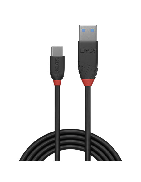 Lindy 36917 cavo USB USB 3.2 Gen 1 (3.1 Gen 1) 1,5 m USB A USB C Nero