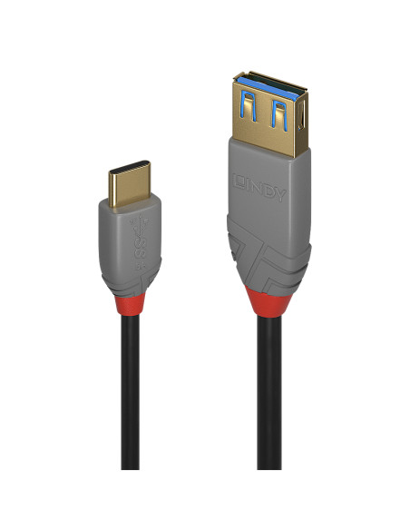 Lindy 36895 cavo USB USB 3.2 Gen 2 (3.1 Gen 2) 0,15 m USB C USB A Nero