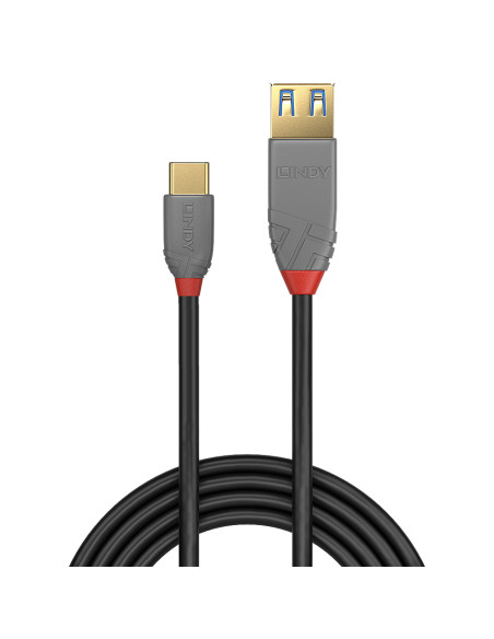 Lindy 36895 cavo USB USB 3.2 Gen 2 (3.1 Gen 2) 0,15 m USB C USB A Nero