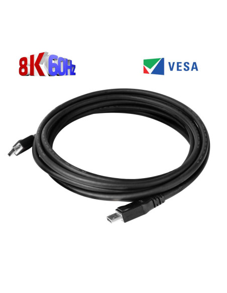CLUB3D DisplayPort 1.4 HBR3 8K Cable M/M 5m /16.40ft