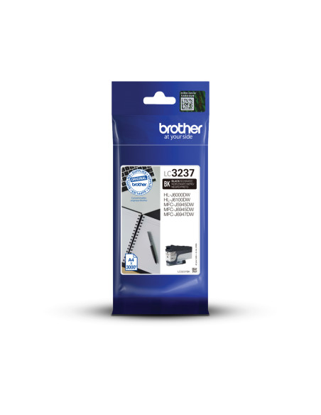 Brother LC3237BK cartuccia d'inchiostro 1 pz Originale Nero