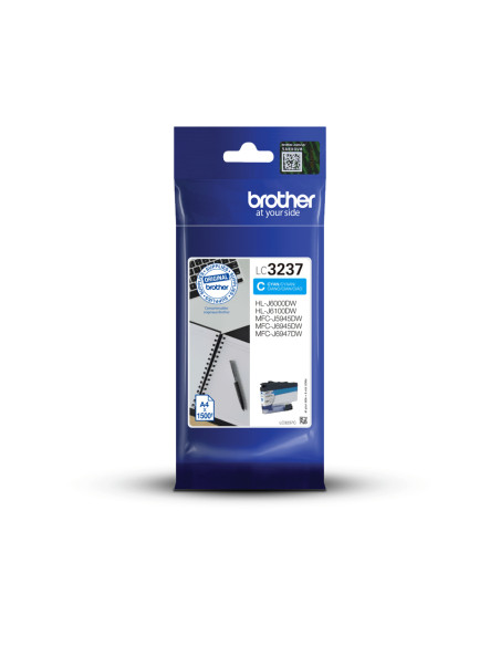Brother LC3237C cartuccia d'inchiostro 1 pz Originale Ciano