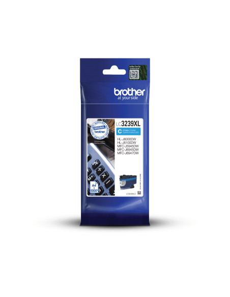 Brother LC3239XLC cartuccia d'inchiostro 1 pz Originale Ciano