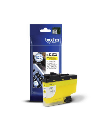 Brother LC-3239XLY cartuccia d'inchiostro 1 pz Originale Resa elevata (XL) Giallo