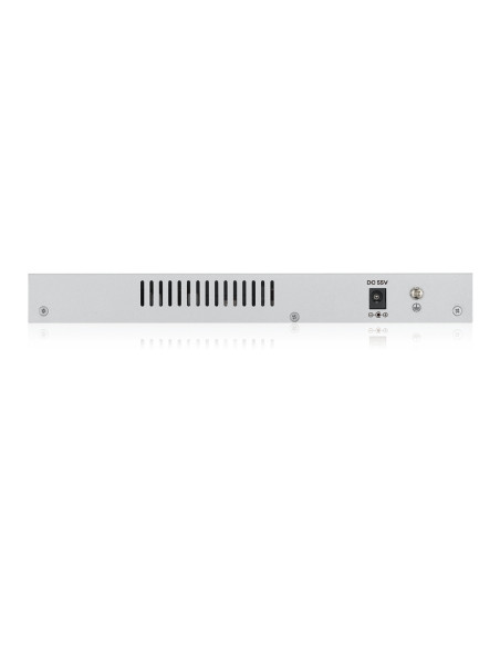 Zyxel GS1200-8HP v2 Gestito Gigabit Ethernet (10/100/1000) Supporto Power over Ethernet (PoE) Grigio