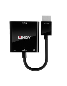Lindy 38285 cavo e adattatore video 0,1 m HDMI tipo A (Standard) VGA (D-Sub) Nero 2