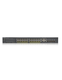 Zyxel GS1920-24HPV2 Gestito Gigabit Ethernet (10/100/1000) Supporto Power over Ethernet (PoE) Nero 2