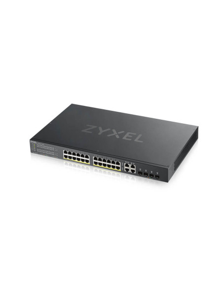 Zyxel GS1920-24HPV2 Gestito Gigabit Ethernet (10/100/1000) Supporto Power over Ethernet (PoE) Nero
