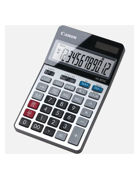 Canon HS-20TSC calcolatrice Desktop Calcolatrice finanziaria Nero, Argento