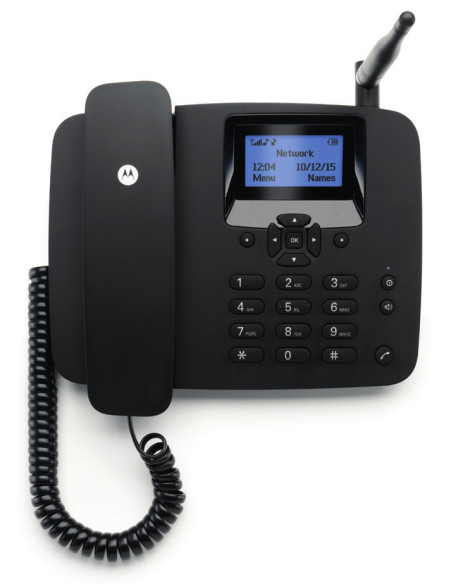 Motorola FW200L Telefono DECT Identificatore di chiamata Nero