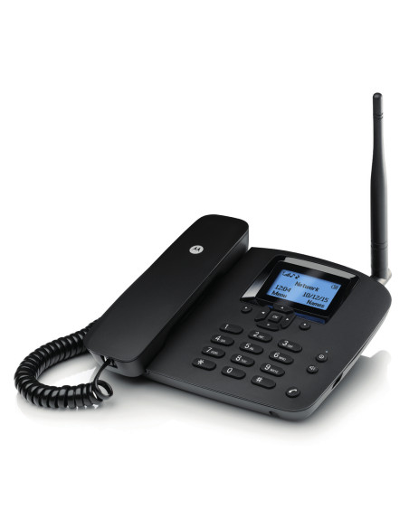 Motorola FW200L Telefono DECT Identificatore di chiamata Nero