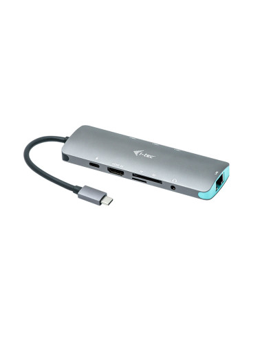 i-tec Metal USB-C Nano Docking Station di metallo con 4K HDMI LAN + Power Delivery 100 W
