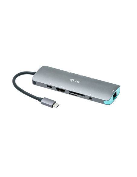 i-tec Metal USB-C Nano Docking Station di metallo con 4K HDMI LAN + Power Delivery 100 W