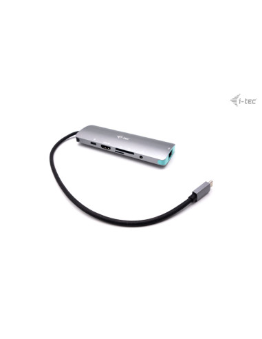 i-tec Metal USB-C Nano Docking Station di metallo con 4K HDMI LAN + Power Delivery 100 W