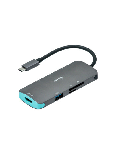 i-tec Metal USB-C Nano Dock 4K HDMI + Power Delivery 100 W