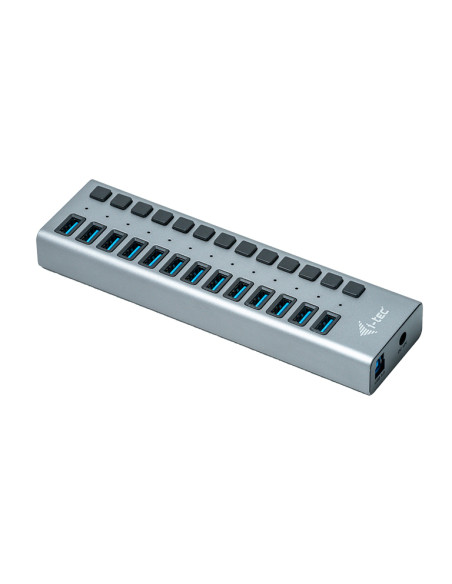 i-tec U3CHARGEHUB13 Caricabatterie per dispositivi mobili Universale Grigio AC Interno