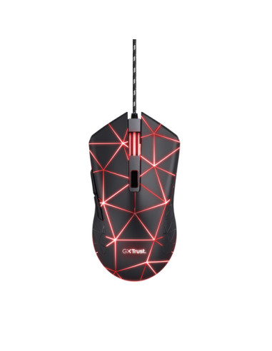 Trust GXT 133 Locx mouse Gaming Mano destra USB tipo A Ottico 4000 DPI
