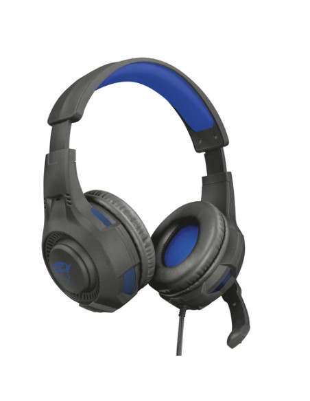 Trust GXT 307B Ravu Gaming Headset for PS4 Auricolare Cablato A Padiglione Nero, Blu