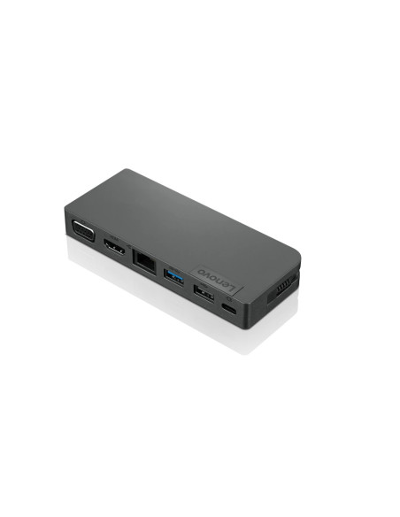 Lenovo 4X90S92381 replicatore di porte e docking station per laptop Cablato USB 3.2 Gen 1 (3.1 Gen 1) Type-C Grigio