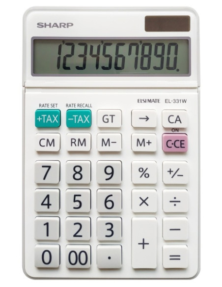 Sharp EL-331W calcolatrice Calcolatrice finanziaria Bianco