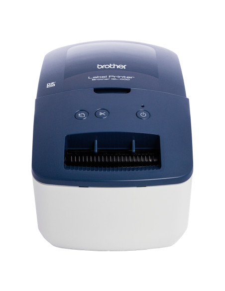 Brother QL-600B stampante per etichette (CD) Termica diretta 300 x 600 DPI 71 mm/s Cablato DK