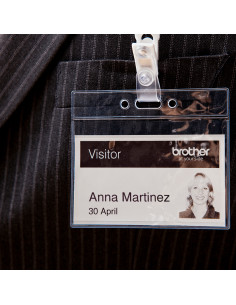 Brother QL-600B stampante per etichette (CD) Termica diretta 300 x 600 DPI 71 mm/s Cablato DK 2