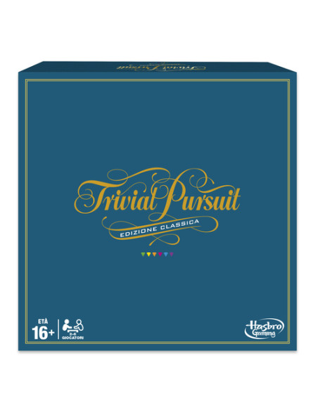 Hasbro Gaming Trivial Pursuit , gioco in scatola, sfida trivial, da 16 anni in su, per 2-6 giocatori