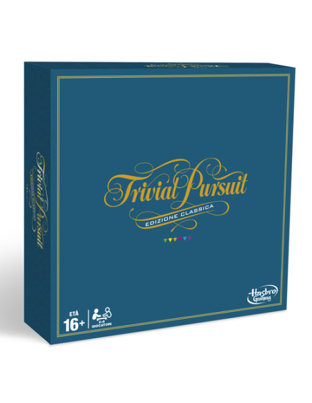 Hasbro Gaming Trivial Pursuit , gioco in scatola, sfida trivial, da 16 anni in su, per 2-6 giocatori