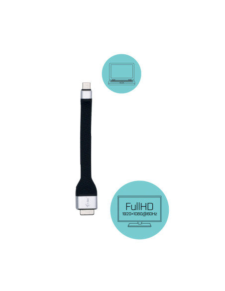 i-tec USB-C Flat VGA Adapter 1920 x 1080p/60 Hz