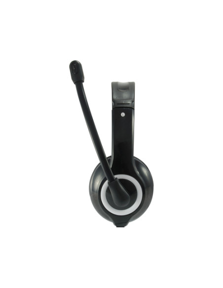 Equip 245301 cuffia e auricolare Cablato A Padiglione Musica e Chiamate USB tipo A Nero