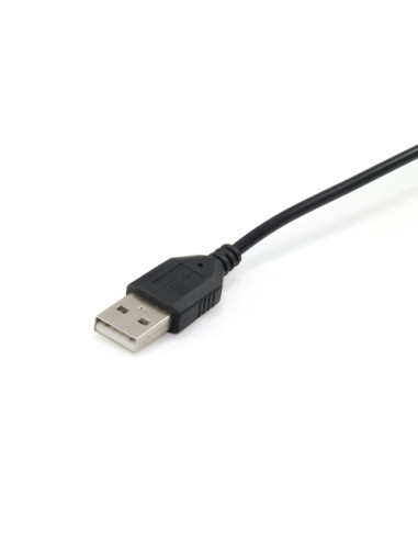 Equip 245301 Auricolare Cablato A Padiglione Musica e Chiamate USB tipo A Nero