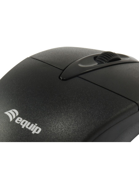 Equip 245102 mouse Ufficio Ambidestro USB tipo A Ottico 1000 DPI