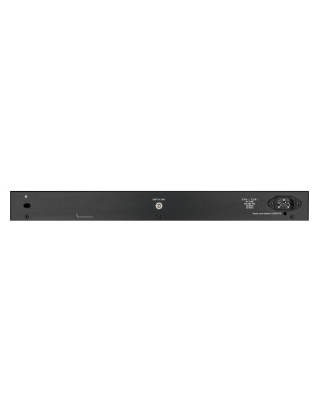 D-Link DGS-1250-52XMP Gestito L3 Supporto Power over Ethernet (PoE) Nero