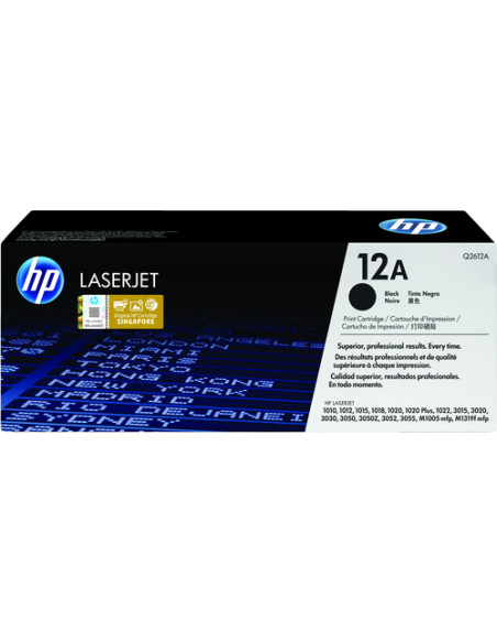 HP Cartuccia Toner originale nero LaserJet 12A