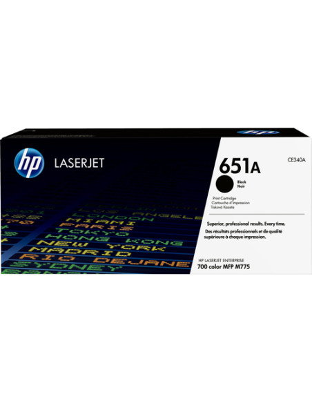 HP Cartuccia Toner originale nero LaserJet 651A