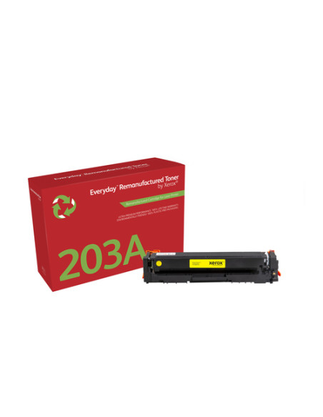 Everyday Toner rigenerato ™ di Xerox Giallo compatibile con HP 203A (CF542A), Capacità standard