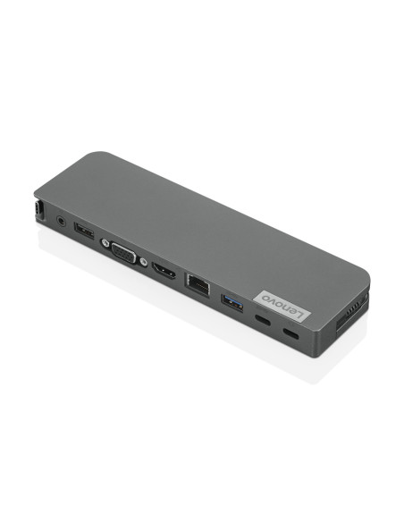 Lenovo USB-C Mini Dock Cablato USB 3.2 Gen 1 (3.1 Gen 1) Type-C Grigio