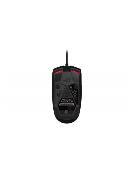 ASUS ROG Strix Impact II mouse Ufficio Ambidestro USB tipo A Ottico 6200 DPI