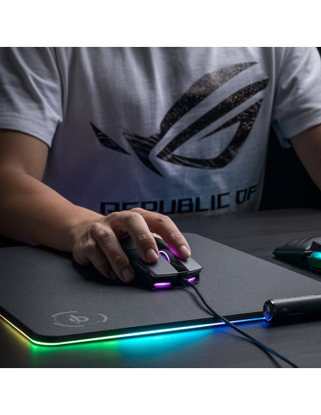 ASUS ROG Strix Impact II mouse Ufficio Ambidestro USB tipo A Ottico 6200 DPI