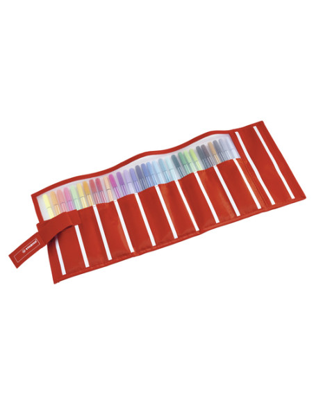 STABILO Pennarello Premium - Pen 68 - Rollerset con 30 colori assortiti