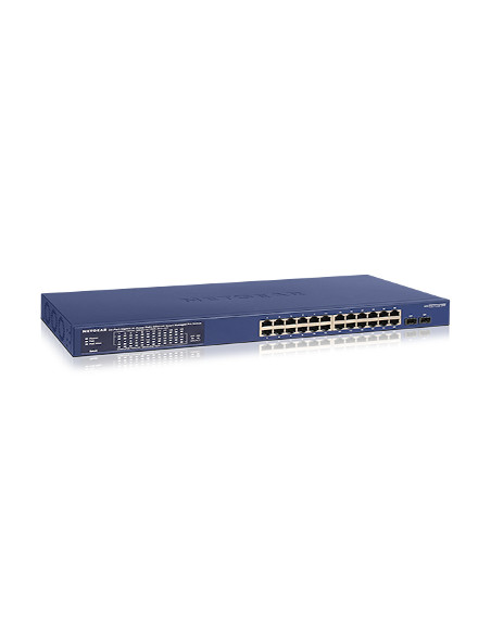 NETGEAR GS724TPP Gestito L2/L3/L4 Gigabit Ethernet (10/100/1000) Supporto Power over Ethernet (PoE) Blu