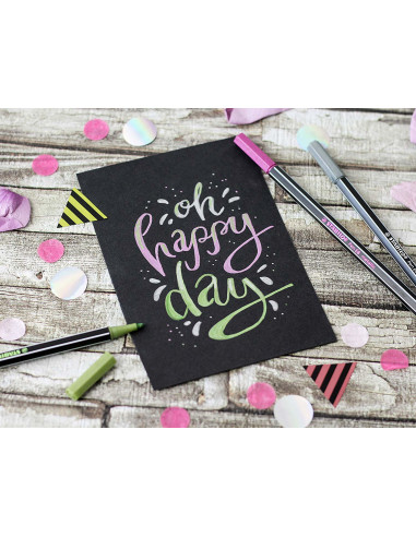 STABILO Pen 68 metallic marcatore Medio Oro 1 pz