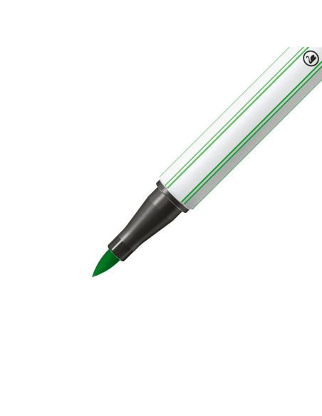 STABILO Pen 68 brush marcatore Verde chiaro 1 pz