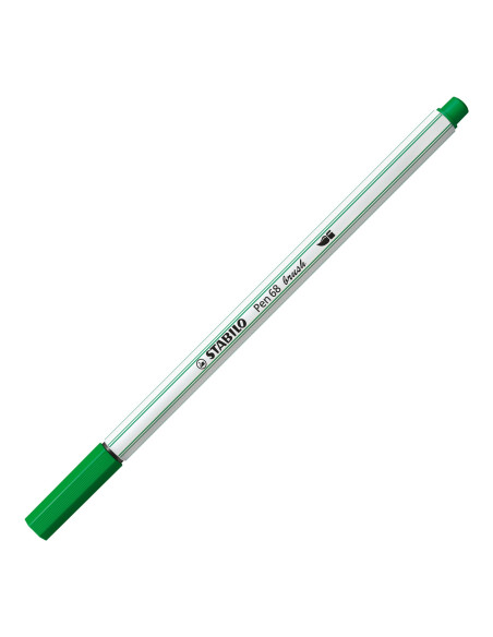 STABILO Pen 68 brush marcatore Verde 1 pz