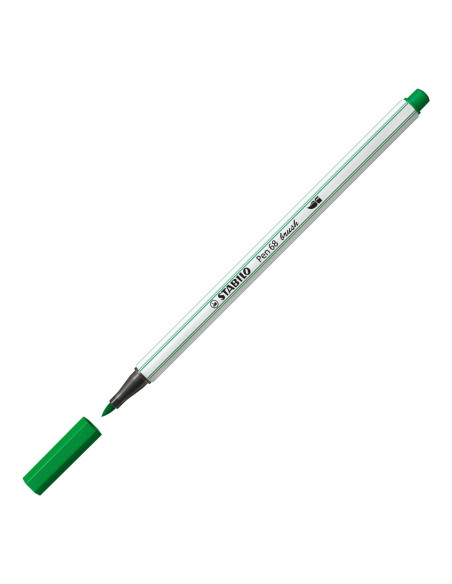 STABILO Pen 68 brush marcatore Verde 1 pz