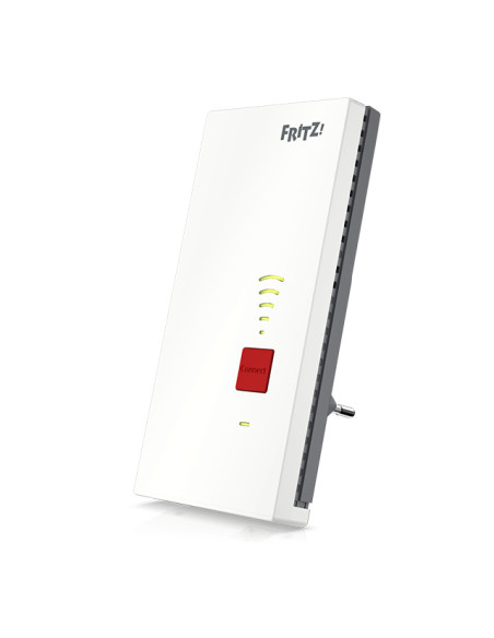 FRITZ!Repeater 2400 INT Ricevitore e trasmettitore di rete Grigio, Bianco 10, 100, 1000 Mbit/s